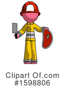 Pink Design Mascot Clipart #1598806 by Leo Blanchette