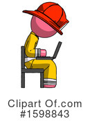 Pink Design Mascot Clipart #1598843 by Leo Blanchette