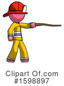 Pink Design Mascot Clipart #1598897 by Leo Blanchette