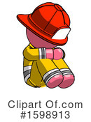 Pink Design Mascot Clipart #1598913 by Leo Blanchette