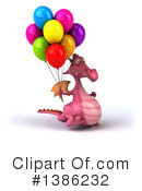 Pink Dragon Clipart #1386232 by Julos