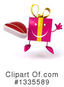 Pink Gift Character Clipart #1335589 by Julos
