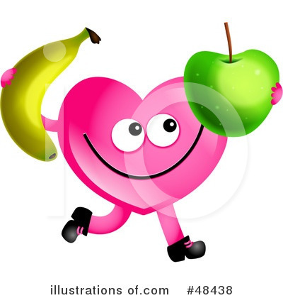 Pink Heart Character Clipart #48438 by Prawny