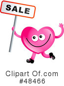 Pink Heart Character Clipart #48466 by Prawny