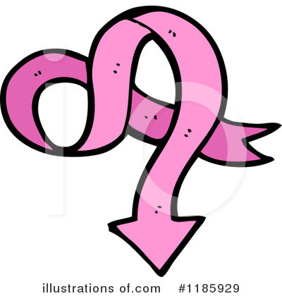 Pink Ribbon Clipart #1185929 by lineartestpilot