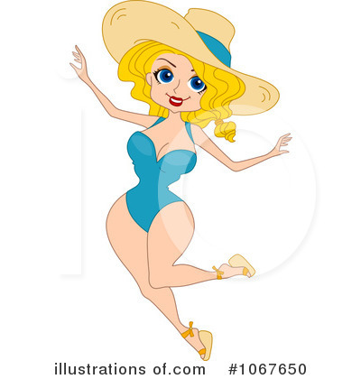 Royalty-Free (RF) Pinup Clipart Illustration by BNP Design Studio - Stock Sample #1067650