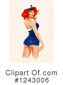 Pinup Clipart #1243006 by lineartestpilot