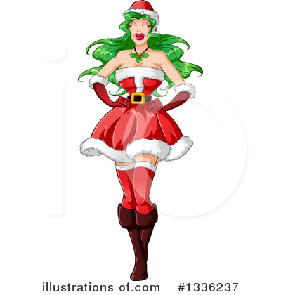 Royalty-Free (RF) Pinup Clipart Illustration by Liron Peer - Stock Sample #1336237