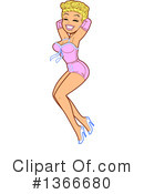 Pinup Clipart #1366680 by Clip Art Mascots