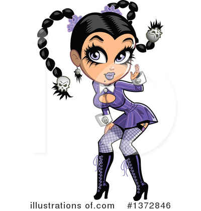 Pinup Clipart #1372846 by Clip Art Mascots