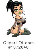 Pinup Clipart #1372848 by Clip Art Mascots