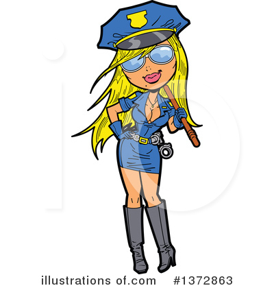 Police Clipart #1372863 by Clip Art Mascots
