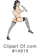 Pinup Clipart #14915 by Andy Nortnik