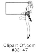Pinup Clipart #33147 by C Charley-Franzwa