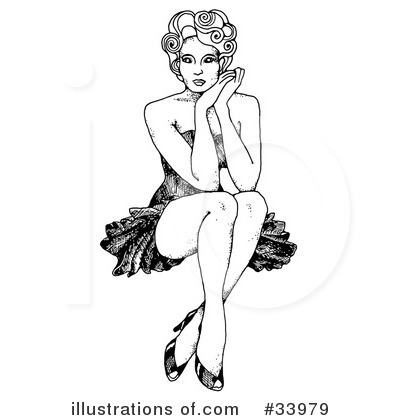 Pinup Clipart #33979 by C Charley-Franzwa