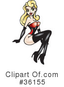 Pinup Clipart #36155 by Dennis Holmes Designs