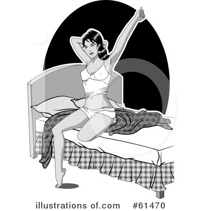 Royalty-Free (RF) Pinup Clipart Illustration by r formidable - Stock Sample #61470