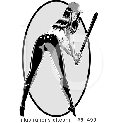 Royalty-Free (RF) Pinup Clipart Illustration by r formidable - Stock Sample #61499