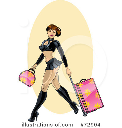 Royalty-Free (RF) Pinup Clipart Illustration by r formidable - Stock Sample #72904