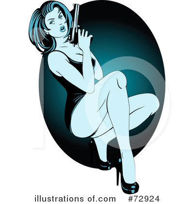 Royalty-Free (RF) Pinup Clipart Illustration by r formidable - Stock Sample #72924