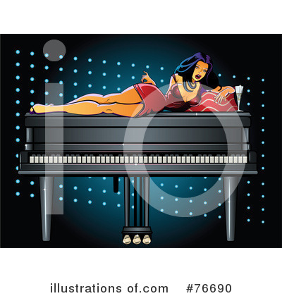 Royalty-Free (RF) Pinup Clipart Illustration by r formidable - Stock Sample #76690