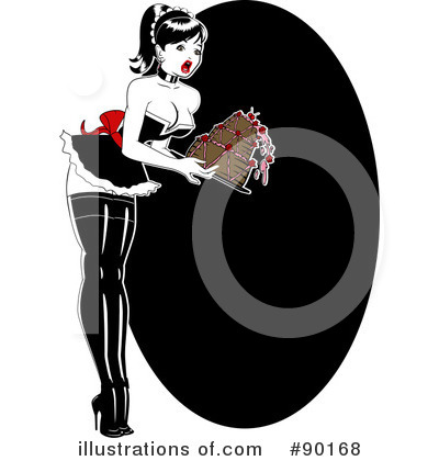Royalty-Free (RF) Pinup Clipart Illustration by r formidable - Stock Sample #90168