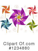Pinwheel Clipart #1234880 by BNP Design Studio