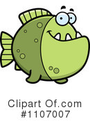 Piranha Clipart #1107007 by Cory Thoman