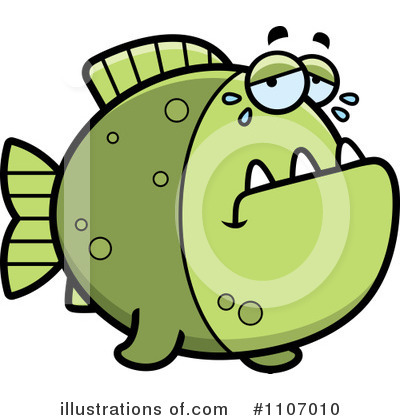 Royalty-Free (RF) Piranha Clipart Illustration by Cory Thoman - Stock Sample #1107010
