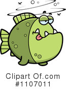 Piranha Clipart #1107011 by Cory Thoman