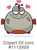 Piranha Clipart #1112929 by Cory Thoman