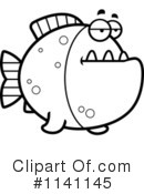 Piranha Clipart #1141145 by Cory Thoman