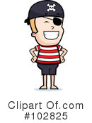 Pirate Clipart #102825 by Cory Thoman