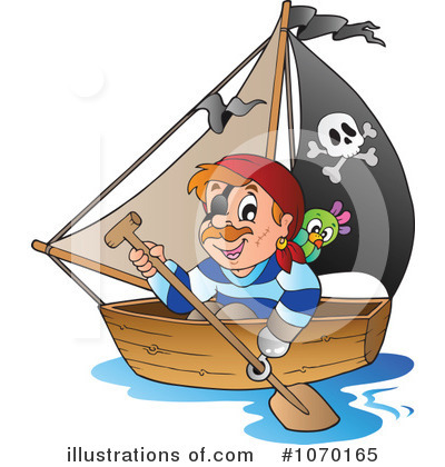 Royalty-Free (RF) Pirate Clipart Illustration by visekart - Stock Sample #1070165