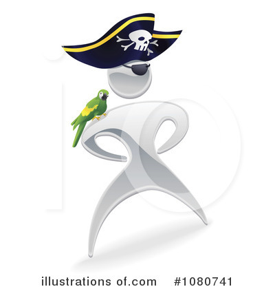 Royalty-Free (RF) Pirate Clipart Illustration by AtStockIllustration - Stock Sample #1080741