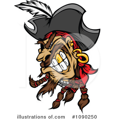 Pirate Clipart #1090250 by Chromaco