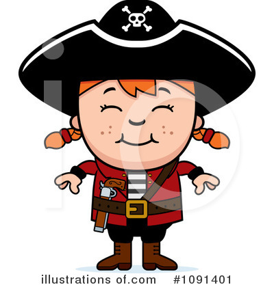 Royalty-Free (RF) Pirate Clipart Illustration by Cory Thoman - Stock Sample #1091401
