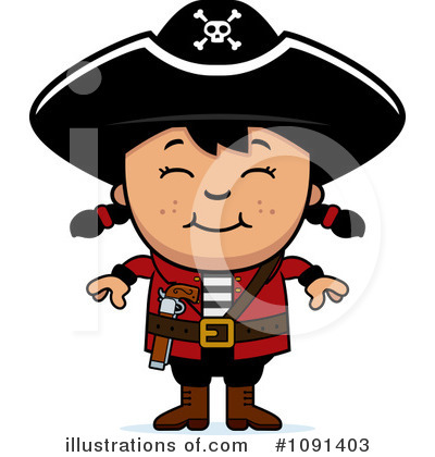 Royalty-Free (RF) Pirate Clipart Illustration by Cory Thoman - Stock Sample #1091403