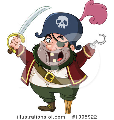 Pirate Clipart #1095922 by yayayoyo