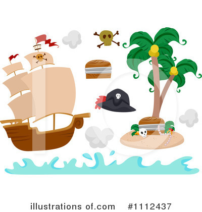 Royalty-Free (RF) Pirate Clipart Illustration by BNP Design Studio - Stock Sample #1112437