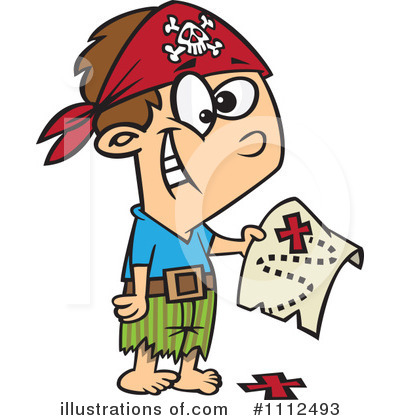 Royalty-Free (RF) Pirate Clipart Illustration by toonaday - Stock Sample #1112493