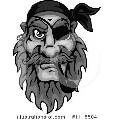 Royalty-Free (RF) Pirate Clipart Illustration by Vector Tradition SM - Stock Sample #1115504