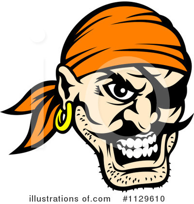 Pirate Clipart #1129610 by Vector Tradition SM