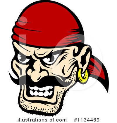 Royalty-Free (RF) Pirate Clipart Illustration by Vector Tradition SM - Stock Sample #1134469
