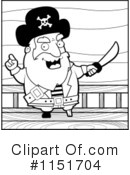 Pirate Clipart #1151704 by Cory Thoman
