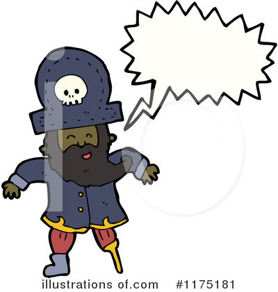 Royalty-Free (RF) Pirate Clipart Illustration by lineartestpilot - Stock Sample #1175181