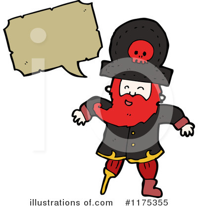 Royalty-Free (RF) Pirate Clipart Illustration by lineartestpilot - Stock Sample #1175355