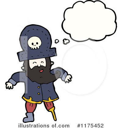 Royalty-Free (RF) Pirate Clipart Illustration by lineartestpilot - Stock Sample #1175452
