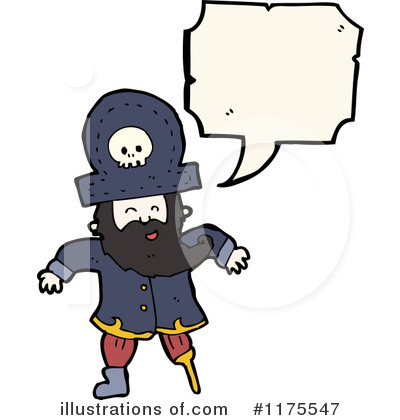 Royalty-Free (RF) Pirate Clipart Illustration by lineartestpilot - Stock Sample #1175547