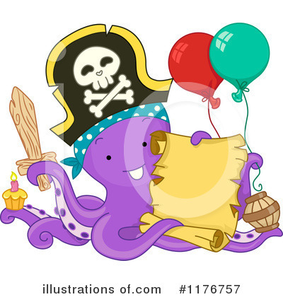Octopus Clipart #1176757 by BNP Design Studio